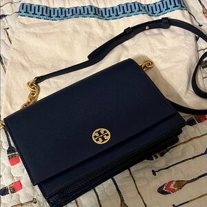 Tory Burch Midnight Blue Crossbody Bag